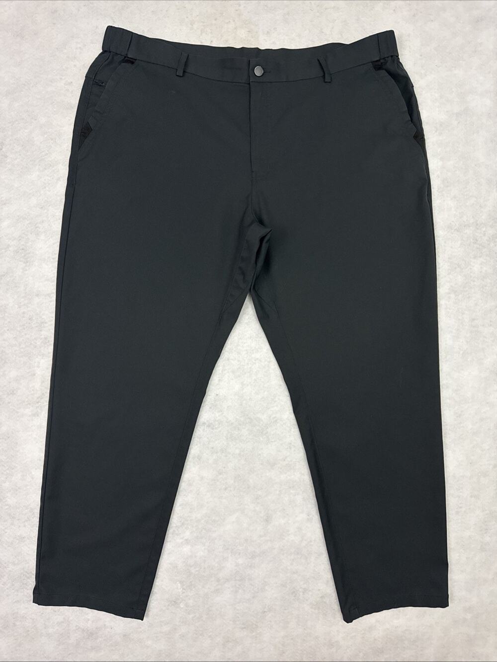 Jack Archer Jetsetter Tech Pants Mens 40x28 Space Black Golf Chino Stretch